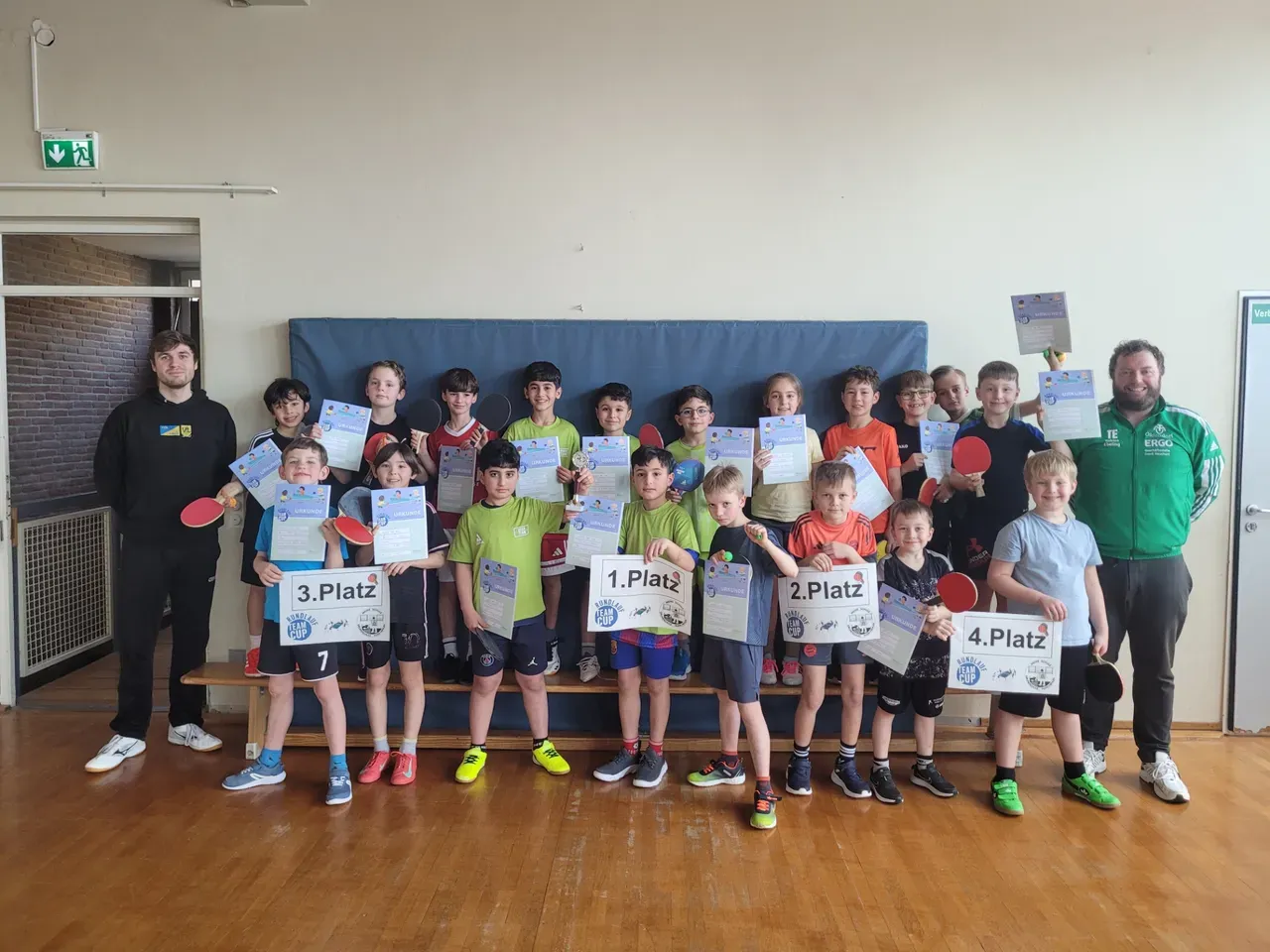 Sie­ger­eh­rung Klas­se 3